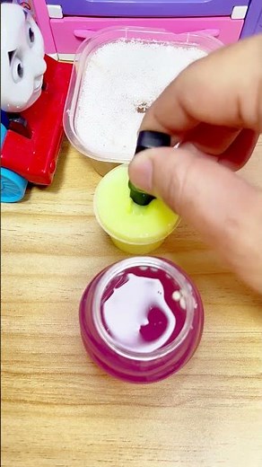 Satisfying ASMR – Foam Slime, Yellow Slime & Red Slime | ASMR Video