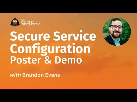 Secure Service Configuration Poster Resource Demo
