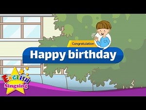 [Congratulation] Happy birthday - Easy Dialogue - Role Play