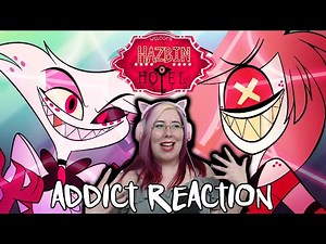 ANGEL SINGS?!? - ADDICT (Music Video) - HAZBIN HOTEL Reaction - Zamber Reacts