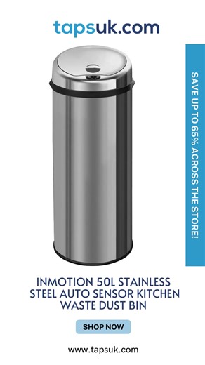 Upgrade your kitchen with the Inmotion 50L Stainless Steel Sensor Bin. Motion-activated lid, spacious interior, and modern design for everyday hygiene. . . . . . #kitchenbin #dustbin #sensordustbin #automaticdustbin #kitchenwaste #kitchenessentials #inmotiondustbin #autosensordustbin #autobin