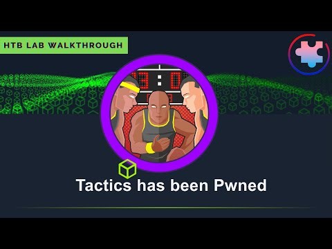 HTB Starting Point walkthrough - Tactics
