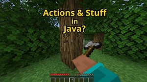 Actions & Stuff in Java Minecraft?  (Hold My Items)