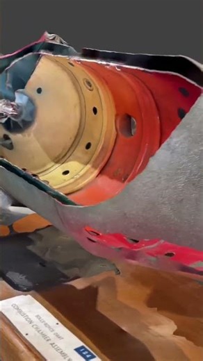 Multiple chamber combustion system from a Rolls Royce gas turbine engine