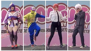 1.2K views · 13 reactions | Concurso de #cosplay y baile en la feria de artistas independientes Sugoi Alley de julio 2024. Ya saben, like y compartir para más contenido  #incakola #genshinimpact #genshinmemes #chainsawman #hatsunemiku | Sombras de Rebelión | Facebook