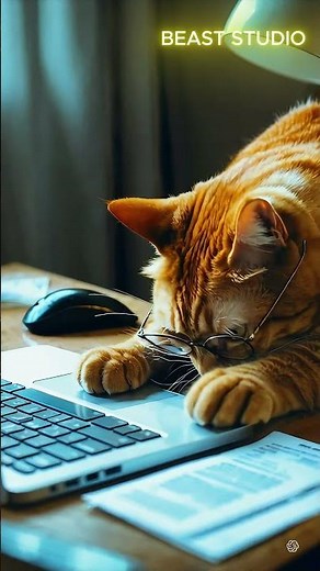Typing Cat's Writer's Block: The Cutest Feline Programmer! 🐱💻😻
