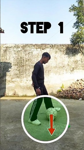 BACK MAGIC TUTORIAL SKILL ✨✅ #⚽ #viralvideo #skills 🔥