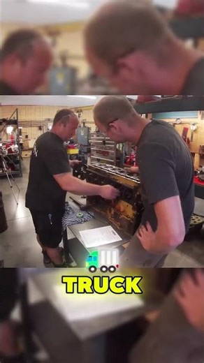 Look! A MASSIVE School Bus Engine in a '93 Ford F350!