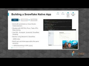 Gilberto Hernandez - Build & deploy a Snowflake Native Application using Python | PyData Global 2023
