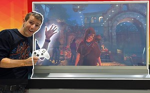 【官方双语】乐金透明OLED显示器？我们用它打游戏!#linus谈科技