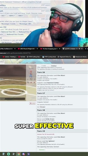Epic Pokémon Battle: Ice Spinner Dominates Zangoose! #shorts