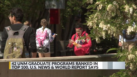 UNM graduate programs receive national recognition