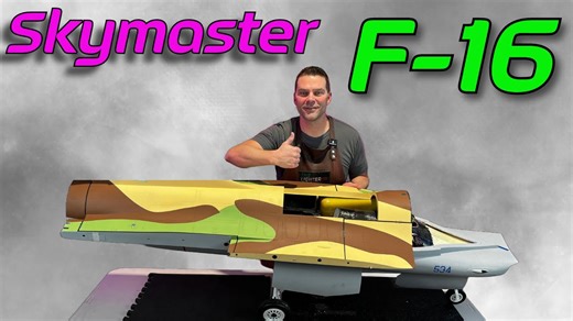 Guardians of the Sky - Skymaster F16 IAF Scheme 1 5th Scale Build Series