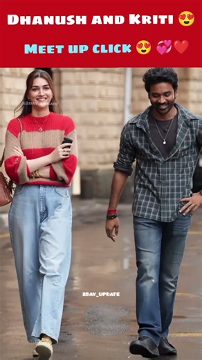 dhanush and Kriti recent posts😍💞#2day_update #dhanush #kritisanon