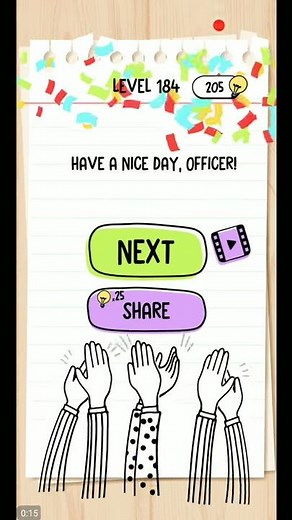 BRAIN TEST LEVEL 184 ANSWERS | Brain Test: Tricky Puzzles WALKTHROUGH