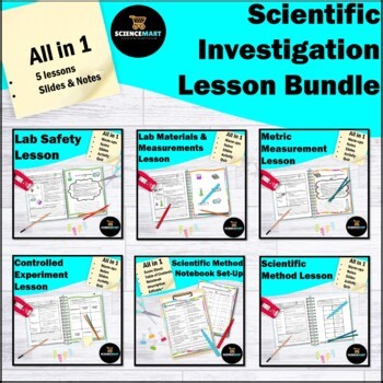 Scientific Investigation Notes and Slides Lesson Bundle - Scientific Method