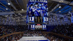 35K views · 489 reactions | New Videoboard Experience Coming to Cameron Indoor Stadium in the Fall of 2024!  Three-display centerhung configuration  Enhanced gameday presentation  https://goduke.us/3UniyLE | Duke Athletics | Facebook