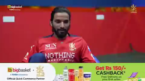 𝗧𝗼𝗼 𝗺𝘂𝗰𝗵 𝗴𝗼𝗼𝗱 𝗹𝗼𝗼𝗸𝘀 𝗶𝗻 𝗼𝗻𝗲 𝗳𝗿𝗮𝗺𝗲 🤩😜What better way to prep for the season than taking on Mr. Nags ahead of the first game? From Shampoo ad, to heroic stunts, Rajat does it all. 😂Watch @bigbasket_com presents RCB Insider with Mr. Nags - Season Opener with Captain 𝗥𝗮𝗷𝗮𝘁 𝗣𝗮𝘁𝗶𝗱𝗮𝗿 🎥#PlayBold #ನಮ್ಮRCB #IPL2026