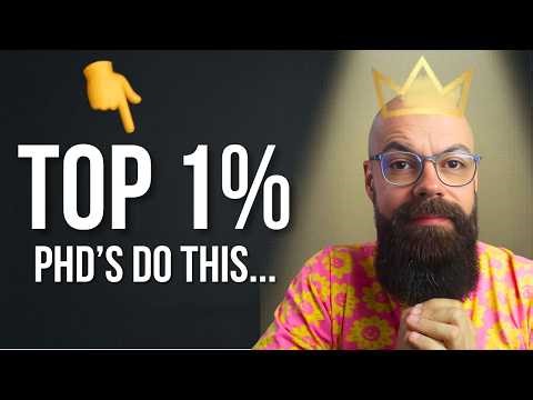 Research Will Be WAY Harder If You Don’t Build These Habits Early