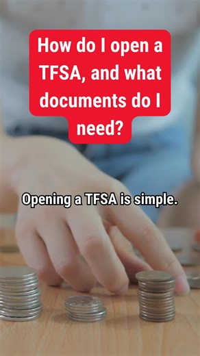 How do I open a TFSA, and what documents do I need? Opening a TFSA is simple. You’ll need a valid SIN, government-issued ID, and to meet eligibility requirements (18 ). Visit a financial institution to open the account. Compare options between banks and credit unions to find the best features and fees for your needs.