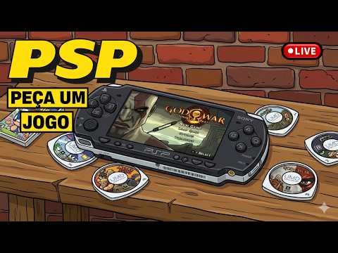 PSP MINI PLAYSTATION DE BOLSO COM SUGESTÕES - VEM CONVERSAR COMIGO ❤️