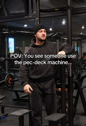 The pec-deck is a great chest builder when it’s set up properly. A seat that’s too high forces an awkward arm path and takes tension off your chest. Keeping your elbows locked in a deep bend also limits your range of motion and can pull your shoulders forward at peak contraction. Lower the seat so the handles line up with your mid-to-upper chest, adjust the machine so you can use the full range of motion, and allow a natural protraction of the scapula on the squeeze without overdoing it. Keep a 