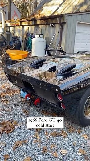 1966 Ford GT40 Cold Start