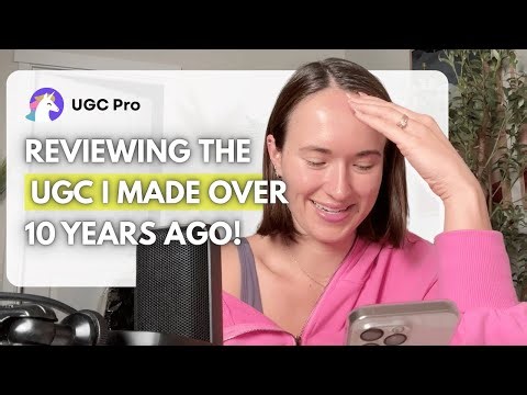 Reacting to My 2014–2016 | UGC Content How I Manifested My Creative Career