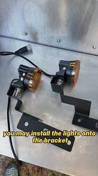 LR3 and LR4 Ditch Light Brackets - Install Video