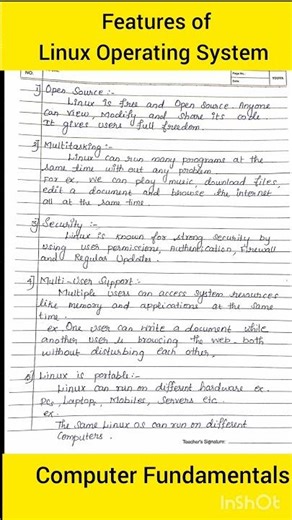 Features of Linux Operating System|Linux OS