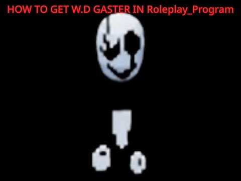 Bacon Bakerson - how to get gaster in Roblox Roleplay_Programn (CHECK DESCRIPTION)