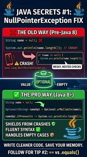 Java Secrets #1: Stop the NullPointerException! 🛑