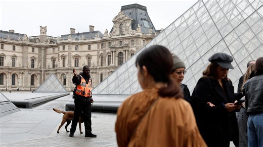 Louvre robbery casts France in 'deplorable' light, government says