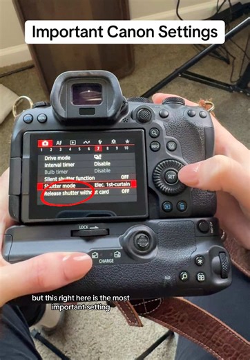 Essential Canon Settings for Mirrorless Cameras