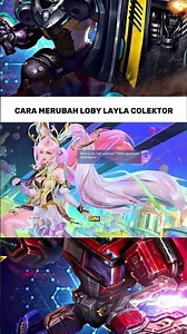 Cara merubah halaman lobby layla anniversay ke 10 mlbb #tutorial #mlbb #mobilelegends