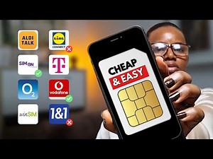 Best SIM cards in Germany - A guide to the BEST SIM CARD option for you
