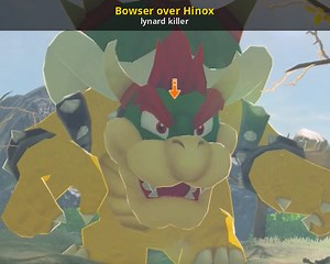 Bowser over Hinox Mod for The Legend of Zelda: Breath of the Wild (WiiU) | BotW Mods