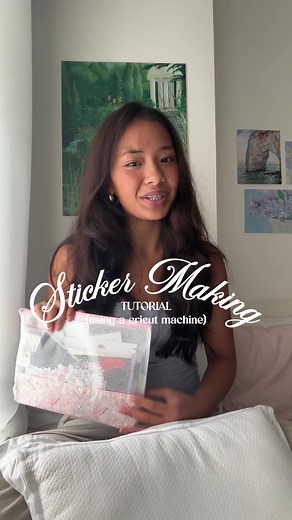 Long awaited Cricut sticker tutorial 💆‍♀️ #craftygirl #crafttok #hobbytok #hobbies #craftinspo #artsandcrafts #hobby #cricut #stickers #stickermaking #stickerhaul #stickertutorial