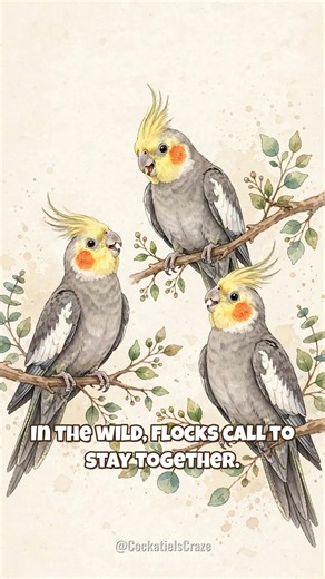 Your Cockatiel Is Calling YOU — Here's What It Means