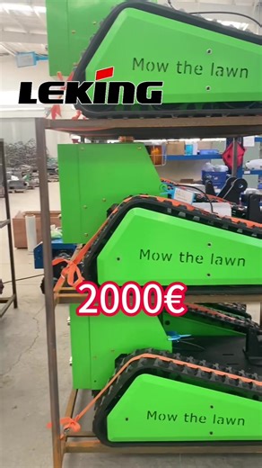 Remote-Controlled & Tracked Lawn Mowers