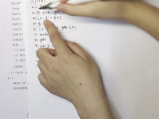 [自用]编译原理 代码优化章节 知识点例题(2)划分基本块、程序流图、回边和求循环和循环优化