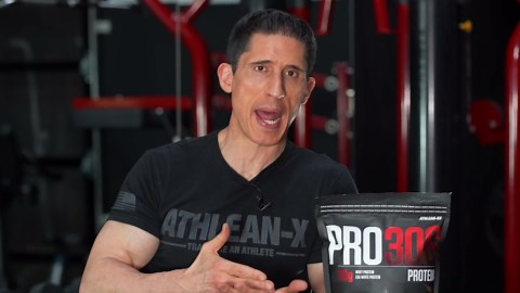 ATHLEAN-X PRO-30G, Premium Whey Protein Isolate Powder, French Vanilla Bean, Gluten-Free, Low Sugar, 30g of High Protein Powder for Muscle Recovery & Growth