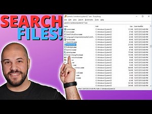 A BETTER SEARCH For Files in Windows | Everything