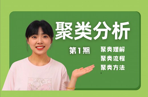 聚类分析到底是什么？一个视频讲清楚，什么是聚类分析、聚类分析流程、主要聚类方法！