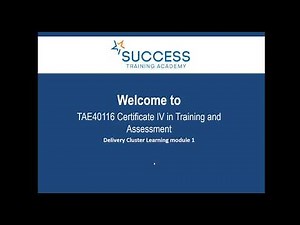Delivery Cluster learning module 1