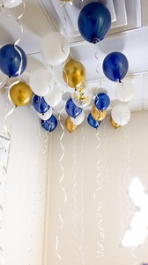 87K views · 9.6K reactions | Who needs helium? Try this brilliant balloon hack for your next party!  Simply attach masking tape to the ceiling and place glue dots on top. Then, stick your balloons right onto the glue dots. Voila! Your balloons will float up without helium. #houseofpartyco #heliumhacks #balloontutorial #balloontipsandtricks #balloons | House of Party | Facebook