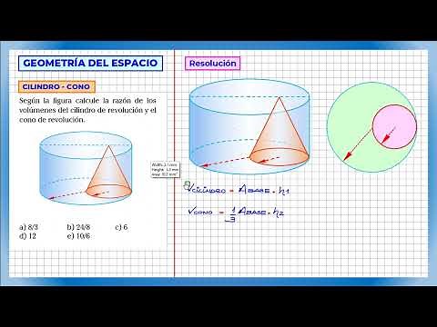 Space Geometry: Cylinder and Cone Problem.