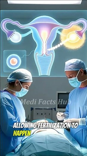 How a Test Tube Baby Is Made 😱👶 | IVF Process in 3D Explained #Shorts