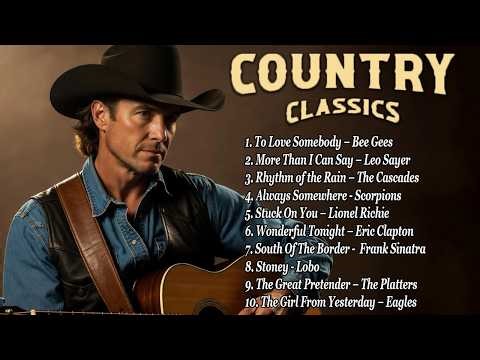 Ultimate Old School Country Love Songs ❤️ Romantic Love Songs & Country Covers