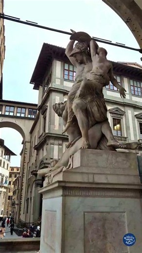 Art City - Florence. Signoria Square (Piazza della Signoria) 🇮🇹 Italy #shorts #florence #italy